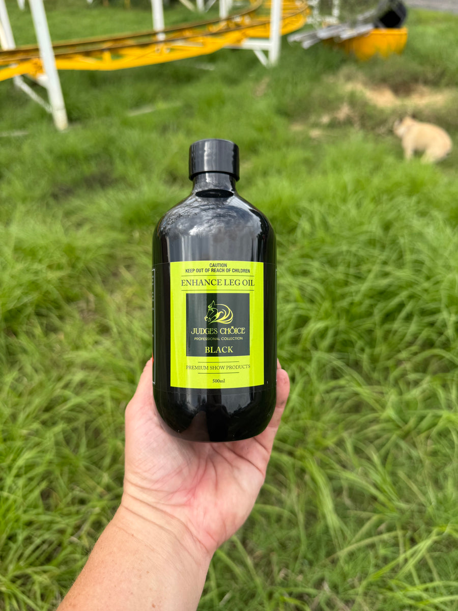 Enhanced Leg Oil - Black