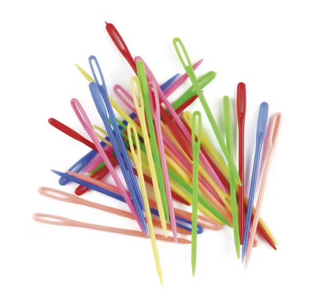 Colourful Plaiting Needles (Pack of 10)
